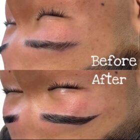 眉毛スタイリング