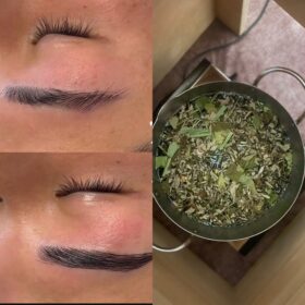 眉毛スタイリング・よもぎ蒸し